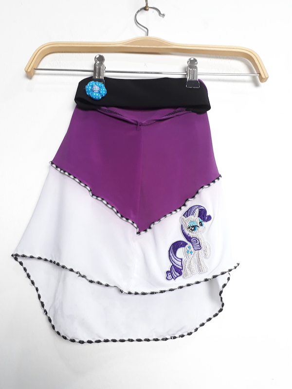 ZC-003 Pony Baby Hijab Light Purple