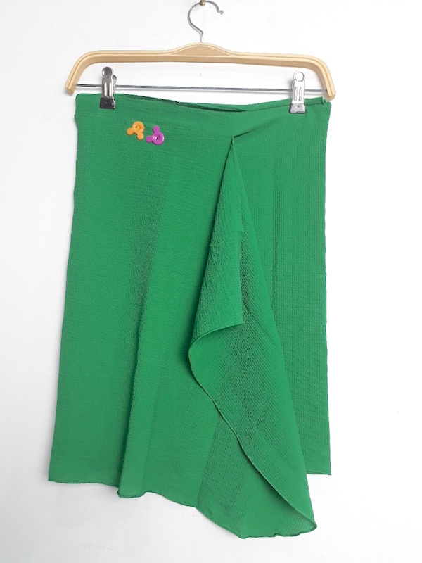 ZC-004 Kids Bubble Shawl Green