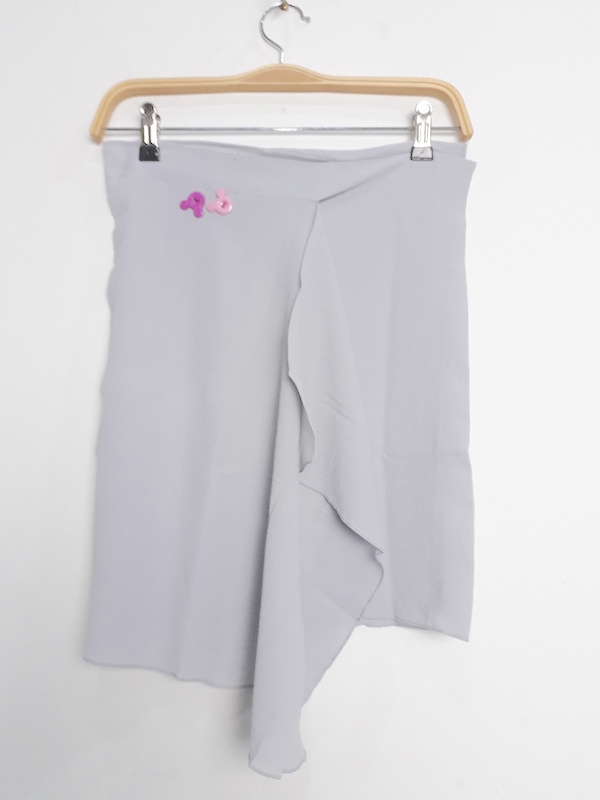 ZC-004 Kids Bubble Shawl Grey