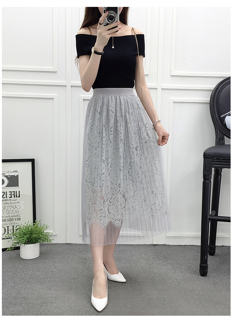BM71053 Korea Button Long Top Grey