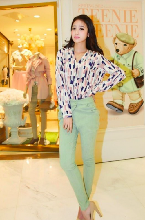 WT21473 Fashion Top Pink