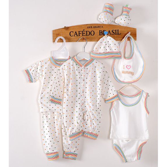 SH-614 Newborn Baby Clothing Sets White