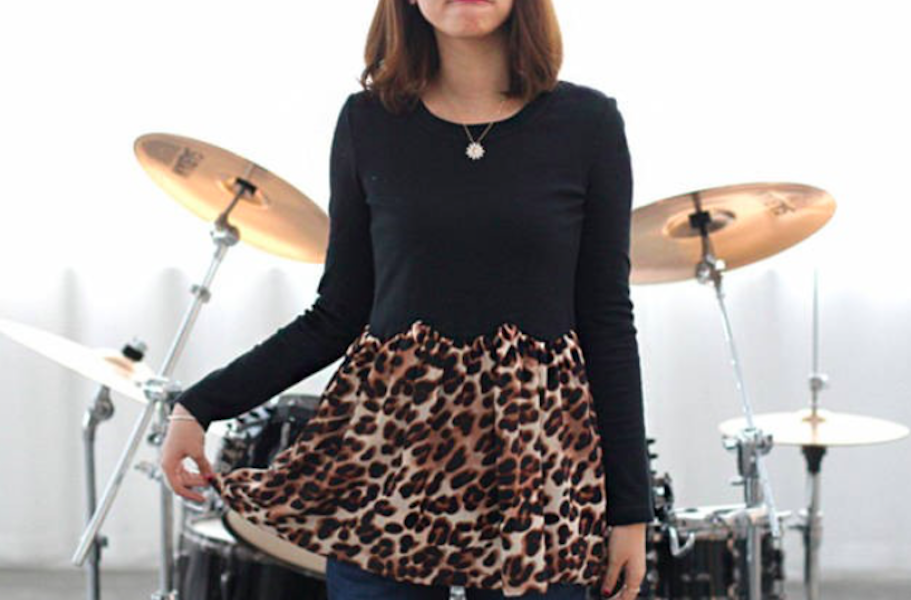 BM70954 One Piece Dress As Picture