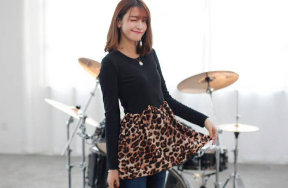BM70954 One Piece Dress As Picture