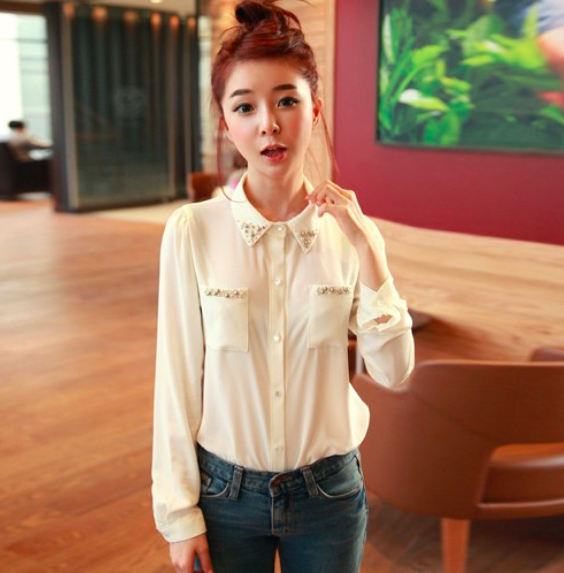 BM70958 Korea Fashion Top As Picture