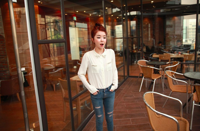 BM70958 Korea Fashion Top As Picture