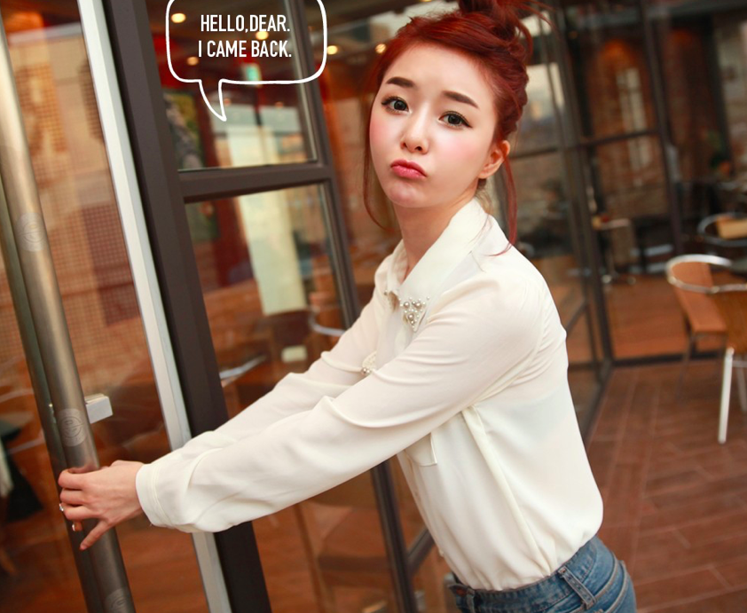 BM70958 Korea Fashion Top As Picture
