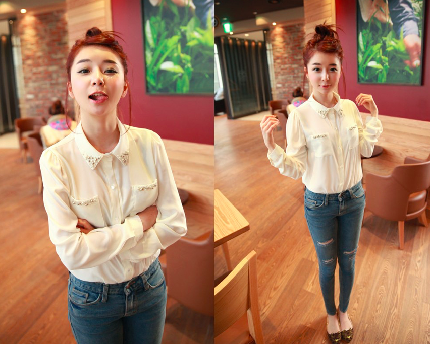 BM70958 Korea Fashion Top As Picture