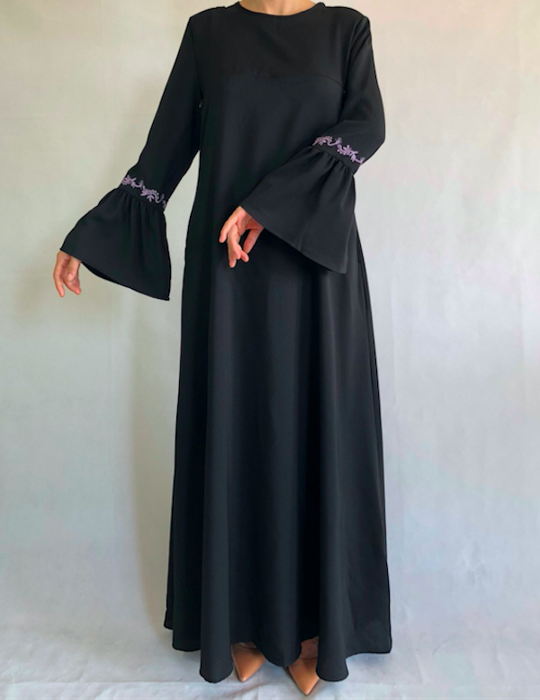 BM70965 Lovely Jubah Black