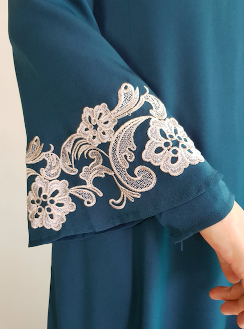 BM70966 Elegant Jubah Green