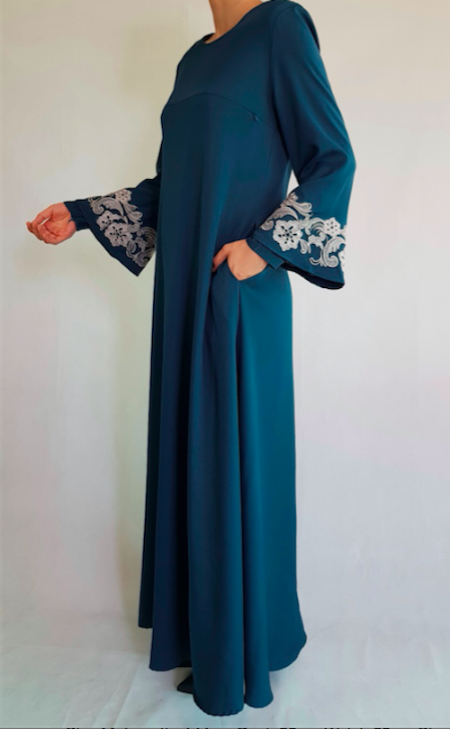 BM70966 Elegant Jubah Green