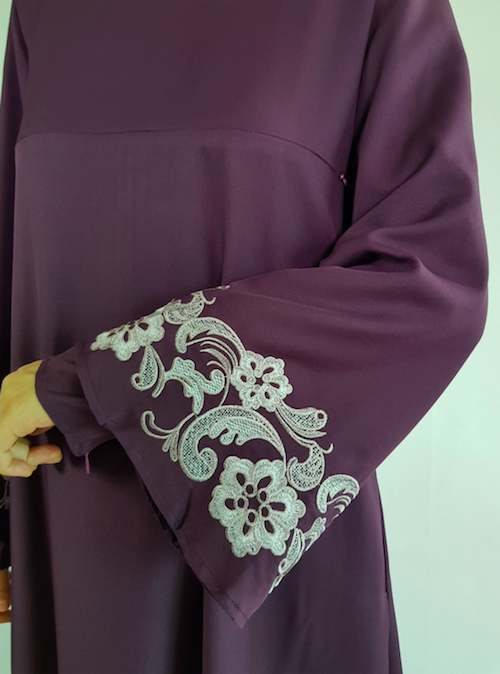 BM70966 Elegant Jubah Purple