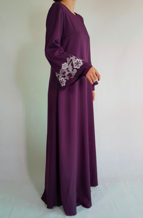 BM70966 Elegant Jubah Purple