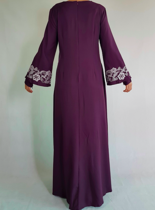 BM70966 Elegant Jubah Purple