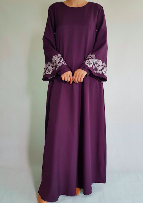 BM70966 Elegant Jubah Purple