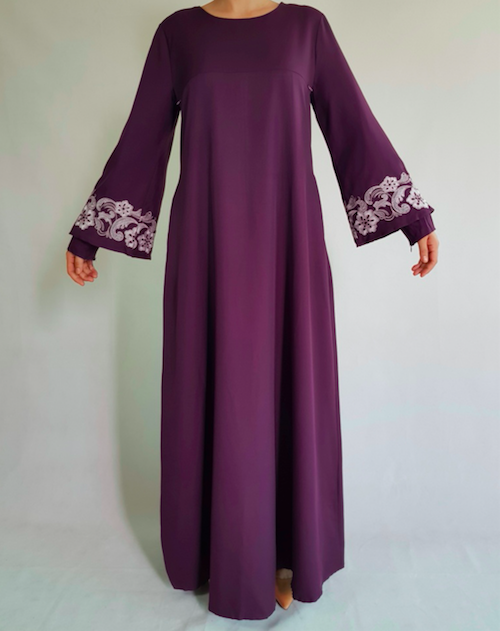 BM70966 Elegant Jubah Purple