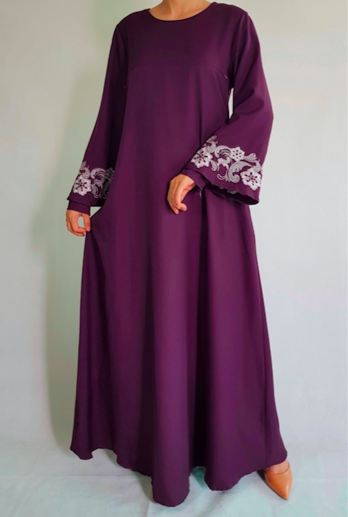 BM70966 Elegant Jubah Purple