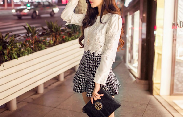 BM70969 Sweet Lace Top White
