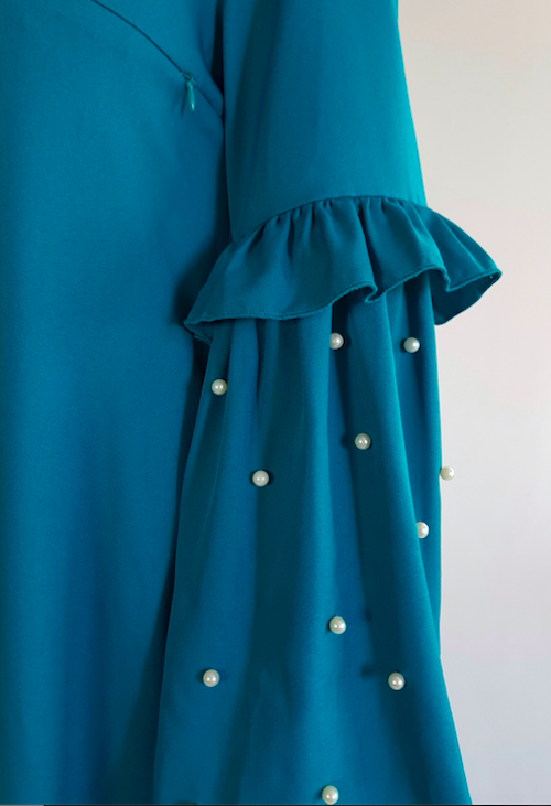 BM70973 Fashion Jubah Turquoise
