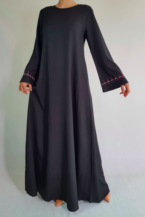BM70974 Lovely Jubah Black