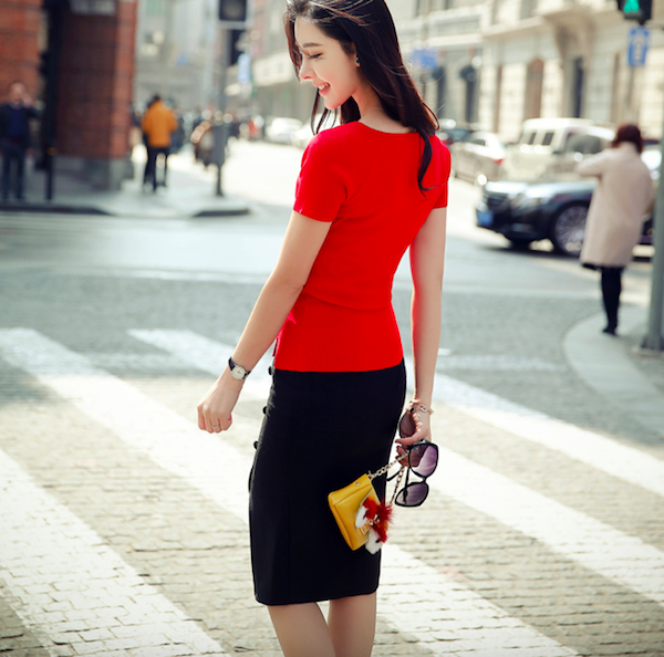 BM70976 Simple Top Red