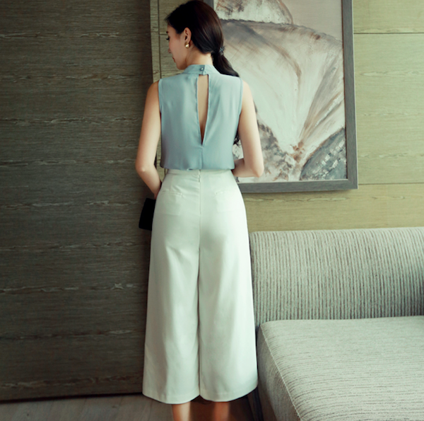 BM70978 Elegant Top Grey