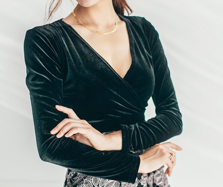 BM70992 Stylish Top and Skirt Set As Picture