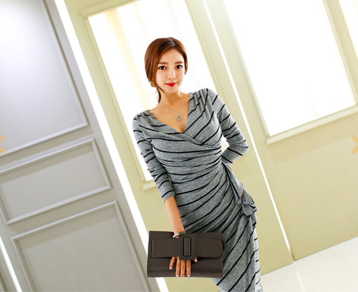 BM71014 Elegant Dress As Picture