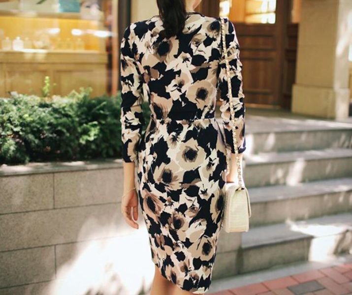 BM71016 Korea Fashion Dress As Picture