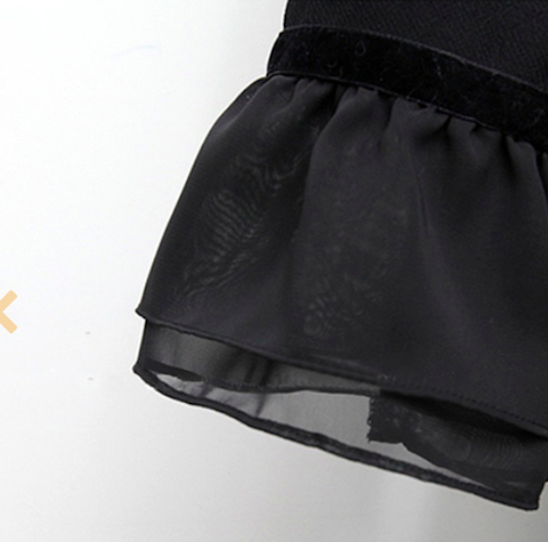 BM71019 Korea Fashion Dress Black