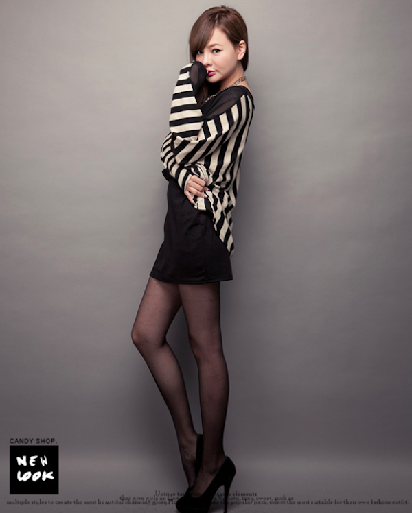 BM71026 Korea Fashion Dress Black