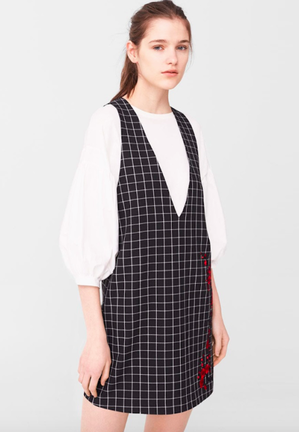 BM71044 Checker Dress As Picture