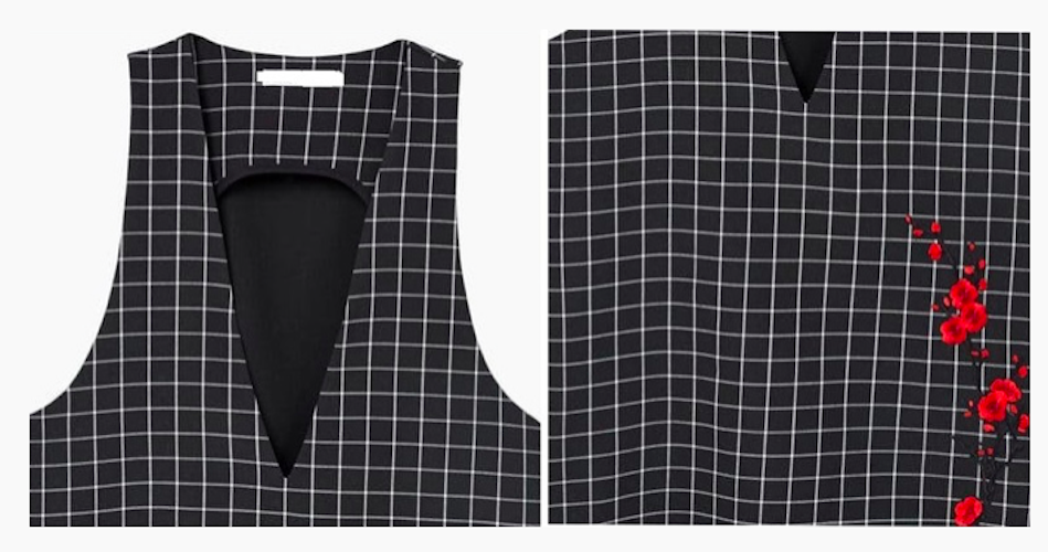 BM71044 Checker Dress As Picture