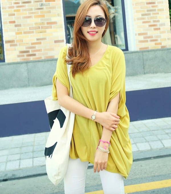 BM71048 Trendy Loose Top As Picture