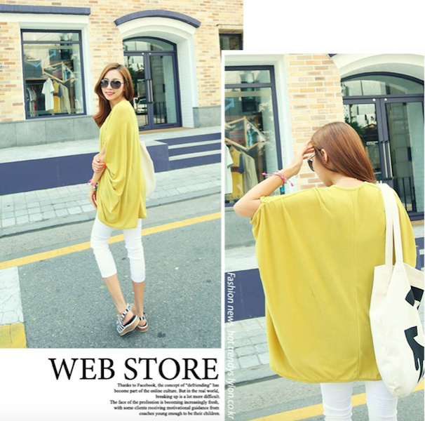 BM71048 Trendy Loose Top As Picture