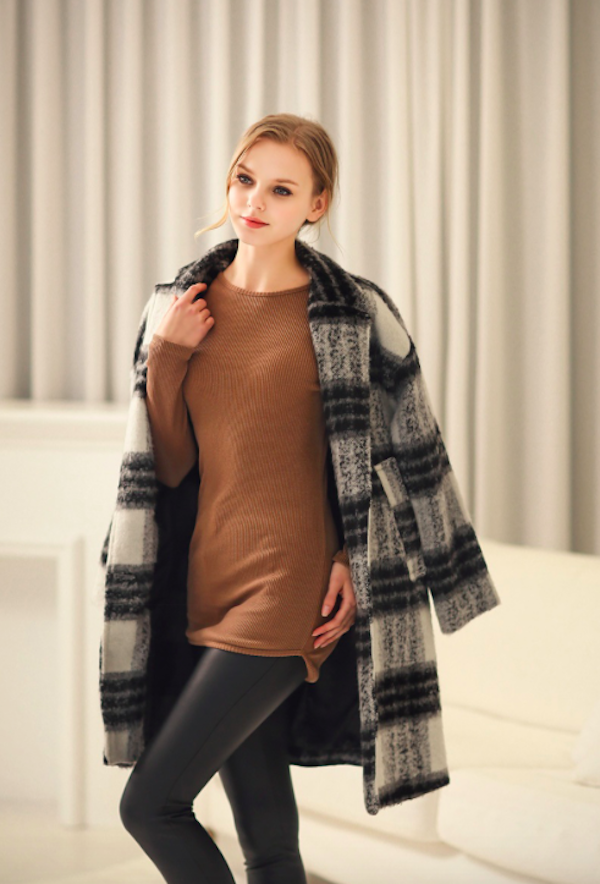 BM71050 Europe Design Long Top Khaki