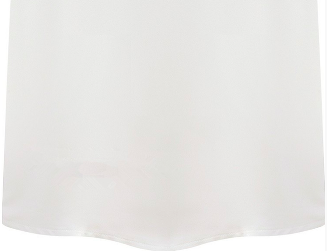 BM71059 Feminine Chiffon Blouse White
