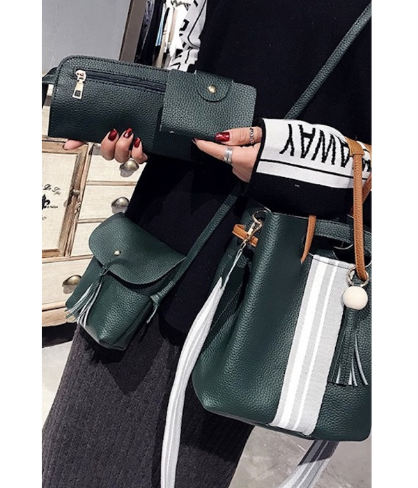 KW80313 Casual 4 In 1 Bag Dark Green