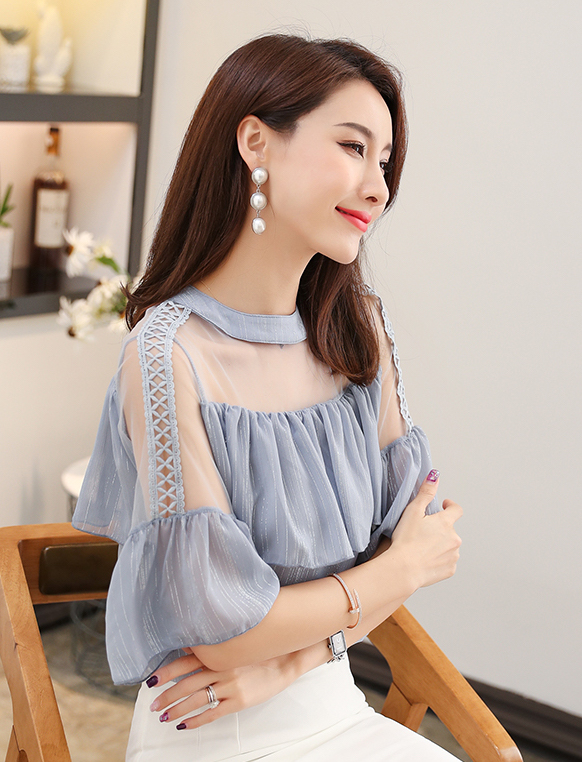 GW2232 Lovely Blouse Blue