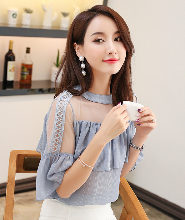 GW2232 Lovely Blouse Blue