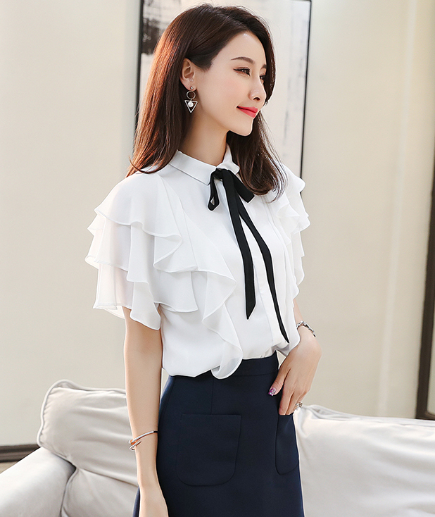 GW2233 Charming Blouse White