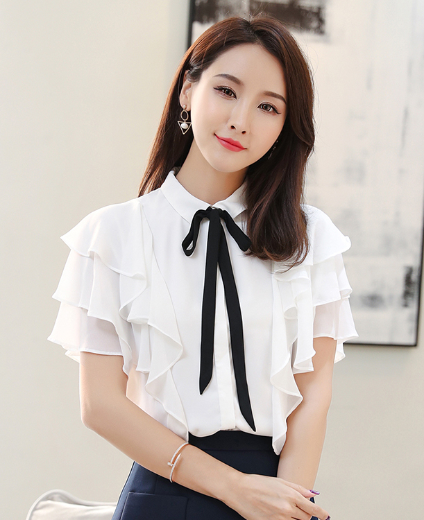 GW2233 Charming Blouse White