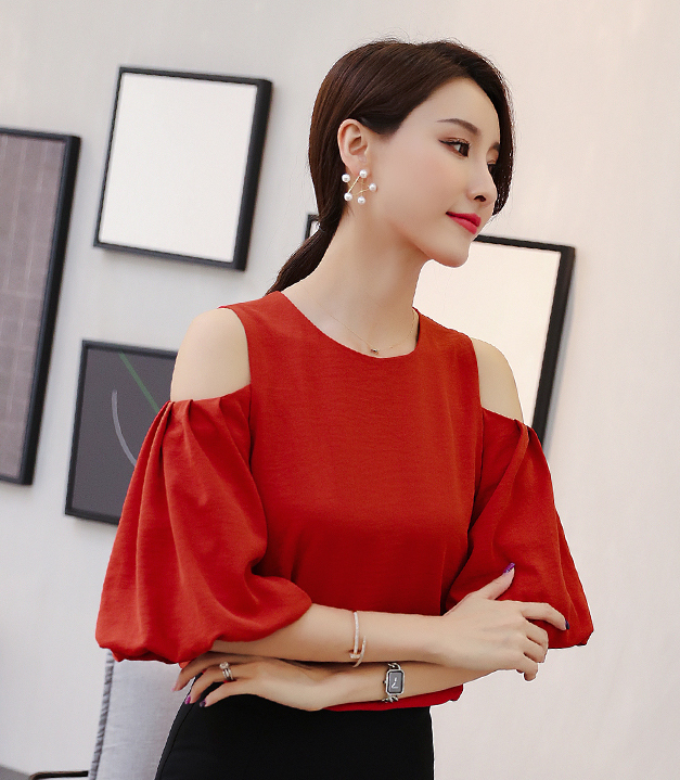 GW2235 Fashion Blouse Red