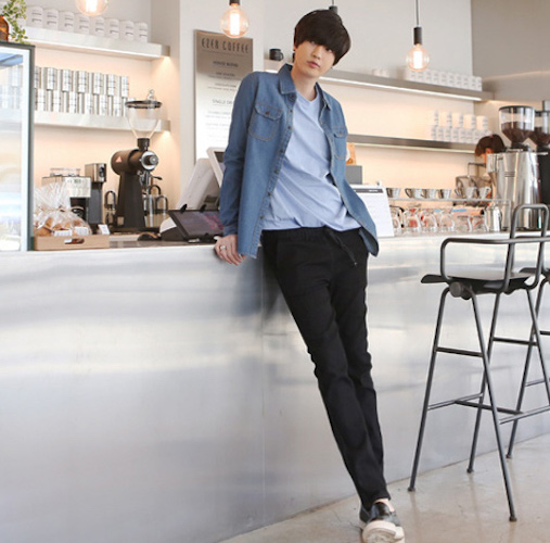 KB10127 Stylish Denim Pant Black