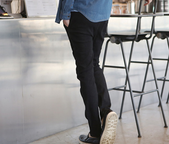 KB10127 Stylish Denim Pant Black