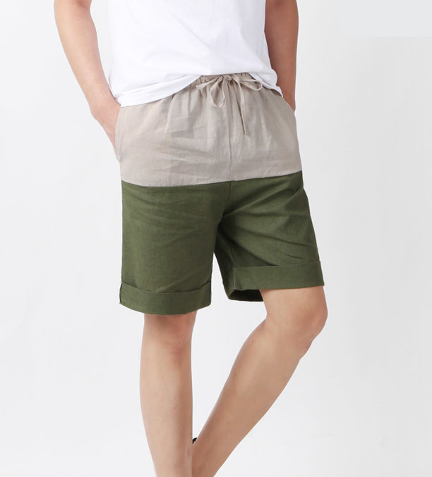 KB10136 Casual Shorts Army Green
