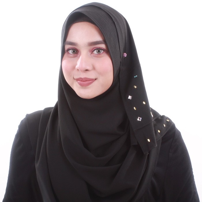 MH099 Pretty Shawl Black