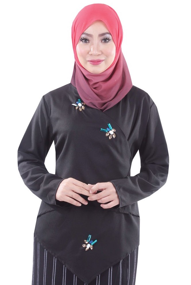 MH111 Lovely Blouse Black