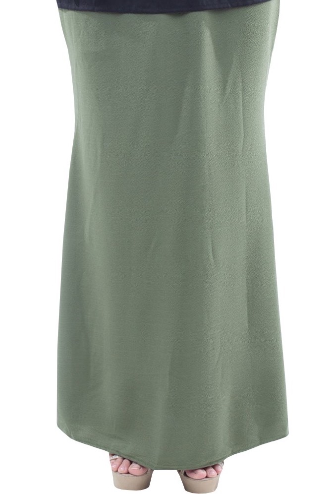 MH133 Long Skirt Green