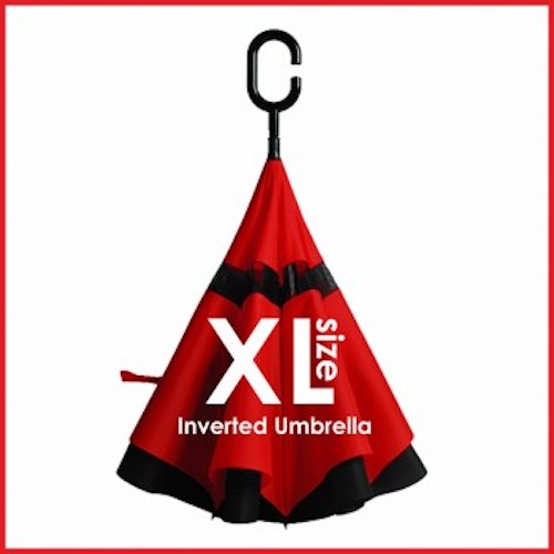 RV002 Inverted Umbrella Red